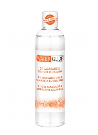 Гель-смазка 2-в-1 MASSAGE   LUBRICANT GUARANA - 300 мл. - Waterglide - купить с доставкой в Обнинске