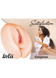 Мастурбатор с 2 тоннелями Satisfaction Gorgeous - Lola Games - в Обнинске купить с доставкой