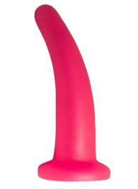 Розовый изогнутый стимулятор простаты из геля - 12,5 см. - LOVETOY (А-Полимер) - в Обнинске купить с доставкой