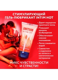 Стимулирующий гель-лубрикант Intim Hot - 60 гр. - Биоритм - купить с доставкой в Обнинске