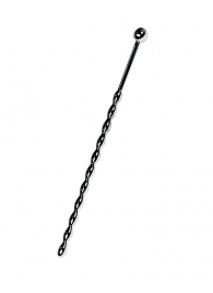 Серебристый длинный уретральный плаг-косичка TOYFA Metal - 15,7 см. - ToyFa - купить с доставкой в Обнинске