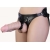 Гигантский фаллоимитатор на присоске в комплекте с трусиками - 26 см. - LOVETOY (А-Полимер) - купить с доставкой в Обнинске