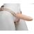 Телесный фаллопротез MEN STYLE с анальным стимулятором - 17,5 см. - LOVETOY (А-Полимер) - купить с доставкой в Обнинске
