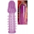 Фиолетовая насадка, удлиняющая половой член - 13,5 см. - Toyfa Basic - в Обнинске купить с доставкой