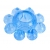 Голубая гелевая насадка-цветок - Toyfa Basic - в Обнинске купить с доставкой