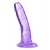 Фиолетовый фаллоимитатор Hard N’ Happy - 14 см. - Blush Novelties