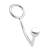 Кольцо на пенис с анальным стимулятором Stainless Steel Anal Hook   Cock Ring - BlueLine - в Обнинске купить с доставкой