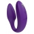 Фиолетовый U-образный вибратор для пар We-Vibe Sync 2 - We-vibe