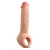 Телесная насадка-удлинитель Thrive 8.75 Inch Realistic Penis Extender Sleeve - 22,2 см. - Blush Novelties - в Обнинске купить с доставкой