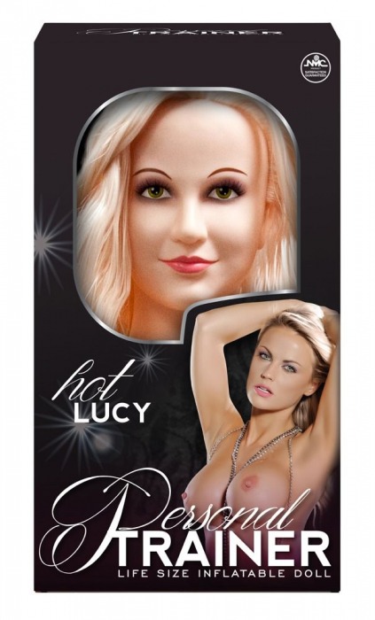 Надувная кукла с вибрацией и 2 любовными отверстиями Hot Lucy Lifesize Love Doll - NMC - в Обнинске купить с доставкой