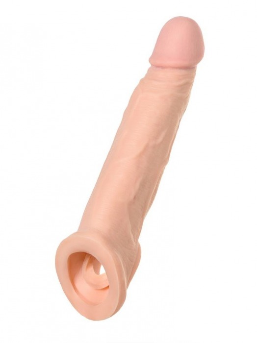 Насадка телесного цвета Toyfa XLover - 16,5 см. - ToyFa - в Обнинске купить с доставкой