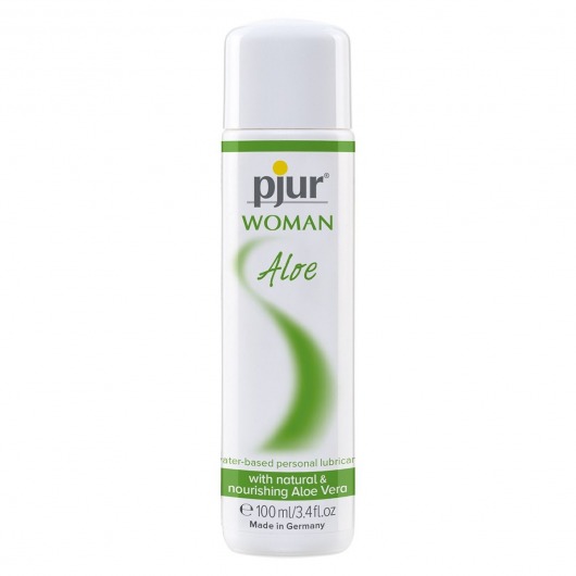 Лубрикант на водной основе pjur WOMAN Aloe - 100 мл. - Pjur - купить с доставкой в Обнинске