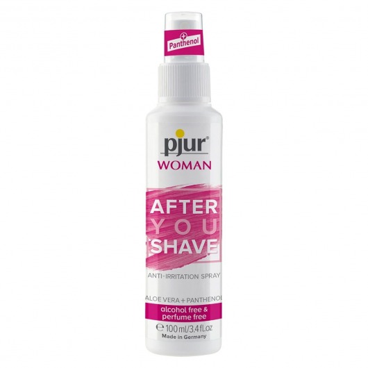 Спрей после бритья pjur WOMAN After You Shave Spray - 100 мл. - Pjur - купить с доставкой в Обнинске