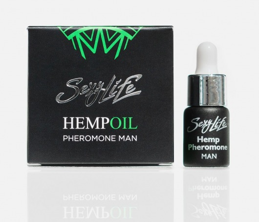 Мужские духи с феромонами Sexy Life HEMPOIL man - 5 мл. -  - Магазин феромонов в Обнинске