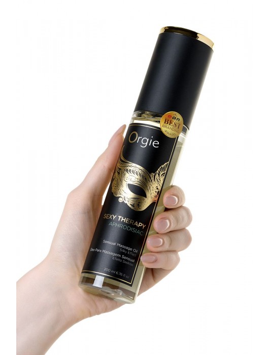 Минеральное массажное масло Orgie Sexy Therapy Afrodisiac - 200 мл. - ORGIE - купить с доставкой в Обнинске
