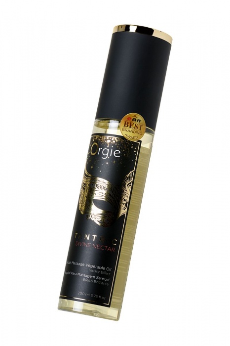 Растительное массажное масло Orgie Tantric Divine Nectar - 200 мл. - ORGIE - купить с доставкой в Обнинске