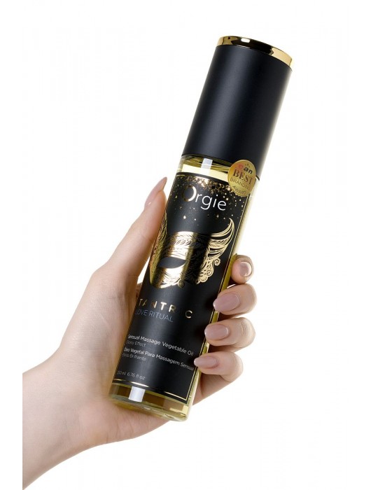 Растительное массажное масло Orgie Tantric Love Ritual - 200 мл. - ORGIE - купить с доставкой в Обнинске