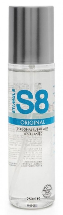 Универсальный лубрикант на водной основе S8 Original Lubricant - 250 мл. - Stimul8 - купить с доставкой в Обнинске