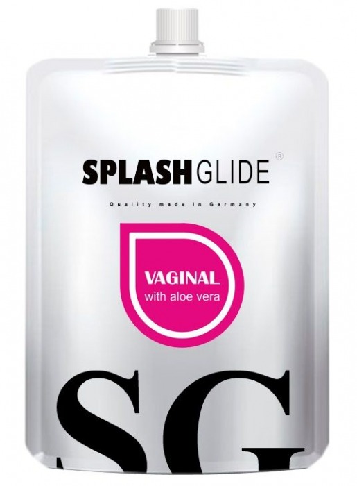 Ухаживающий лубрикант на водной основе Splashglide Vaginal With Aloe Vera - 100 мл. - Splashglide - купить с доставкой в Обнинске