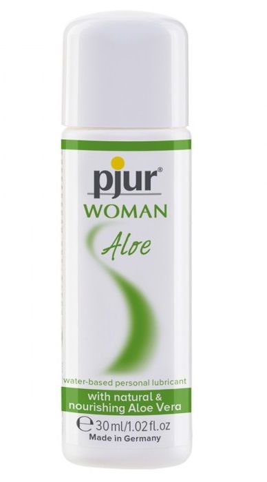 Лубрикант на водной основе pjur WOMAN Aloe - 30 мл. - Pjur - купить с доставкой в Обнинске