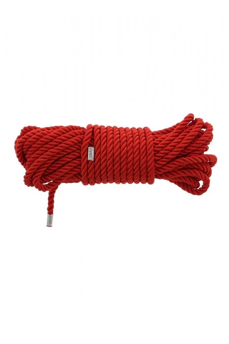 Красная веревка DELUXE BONDAGE ROPE - 10 м. - Dream Toys - купить с доставкой в Обнинске