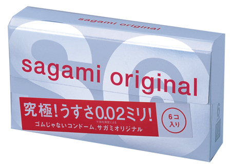 Ультратонкие презервативы Sagami Original - 6 шт. - Sagami - купить с доставкой в Обнинске