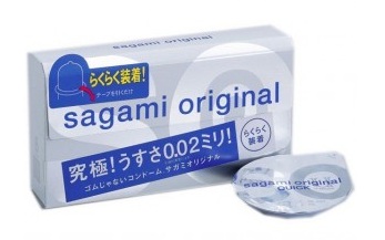 Ультратонкие презервативы Sagami Original QUICK - 6 шт. - Sagami - купить с доставкой в Обнинске