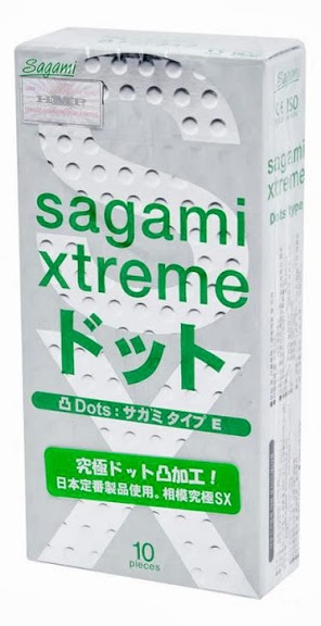 Презервативы Sagami Xtreme Type-E с точками - 10 шт. - Sagami - купить с доставкой в Обнинске