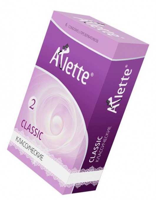 Классические презервативы Arlette Classic - 6 шт. - Arlette - купить с доставкой в Обнинске