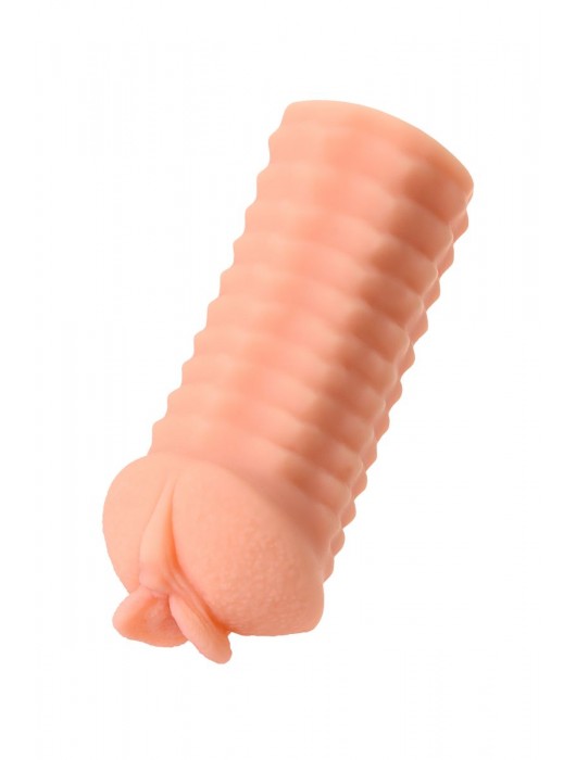 Мастурбатор-вагина ELEGANCE с ребрами на поверхности - KOKOS - в Обнинске купить с доставкой