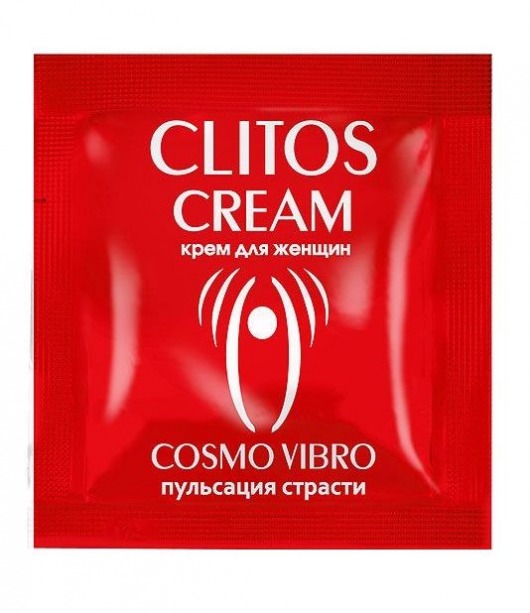 Пробник возбуждающего крема для женщин Clitos Cream - 1,5 гр. - Биоритм - купить с доставкой в Обнинске