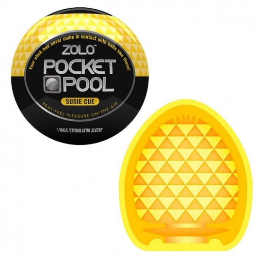 Эластичный мастурбатор Zolo Susie Cue - Zolo - в Обнинске купить с доставкой