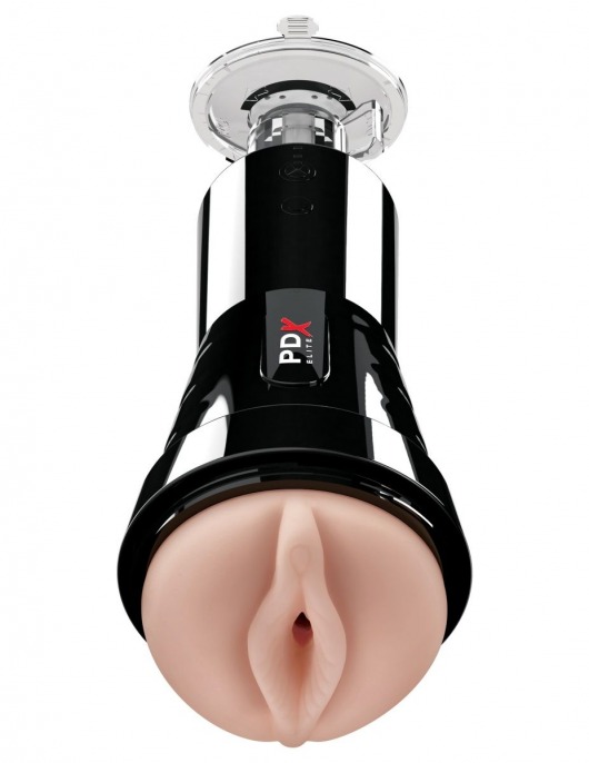 Телесный вибромастурбатор-вагина Cock Compressor Vibrating Stroker - Pipedream - в Обнинске купить с доставкой