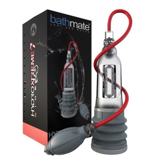 Прозрачная гидропомпа HydroXTREME7 Wide Boy - Bathmate - в Обнинске купить с доставкой