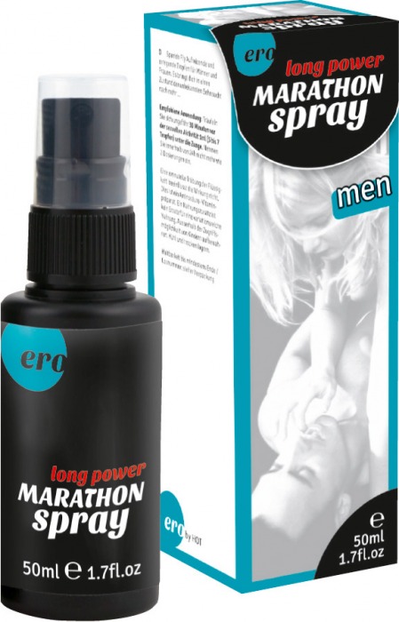 Пролонгирующий спрей для мужчин Long Power Marathon Spray - 50 мл. - Ero - купить с доставкой в Обнинске