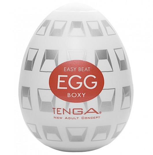 Мастурбатор-яйцо EGG Boxy - Tenga - в Обнинске купить с доставкой