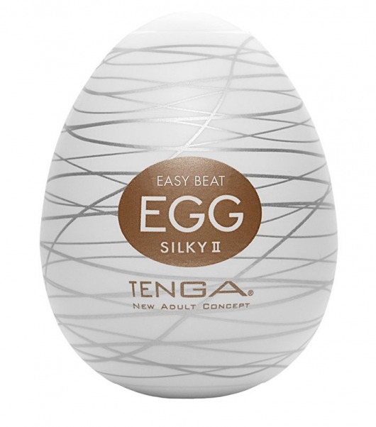 Мастурбатор-яйцо EGG Silky II - Tenga - в Обнинске купить с доставкой