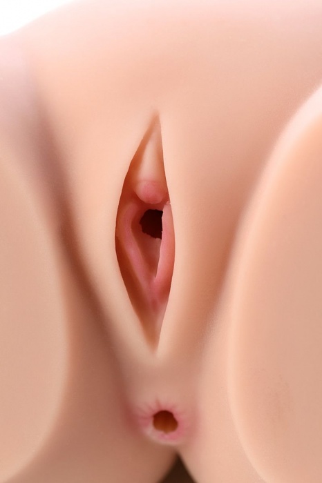 Мастурбатор-полуторс Cherry с вибрацией и двумя любовными тоннелями - KOKOS - в Обнинске купить с доставкой