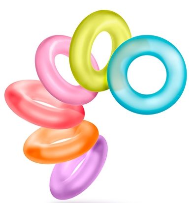 Набор из 6 эрекционных колец King of the Ring - Blush Novelties - в Обнинске купить с доставкой