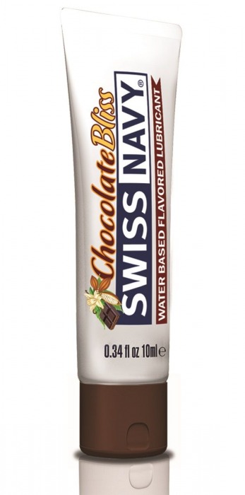 Лубрикант с ароматом шоколада Swiss Navy Chocolate Bliss Lube - 10 мл. - Swiss navy - купить с доставкой в Обнинске