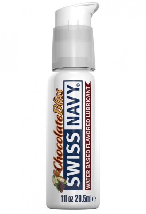 Лубрикант с ароматом шоколада Swiss Navy Chocolate Bliss Lube - 29,5 мл. - Swiss navy - купить с доставкой в Обнинске