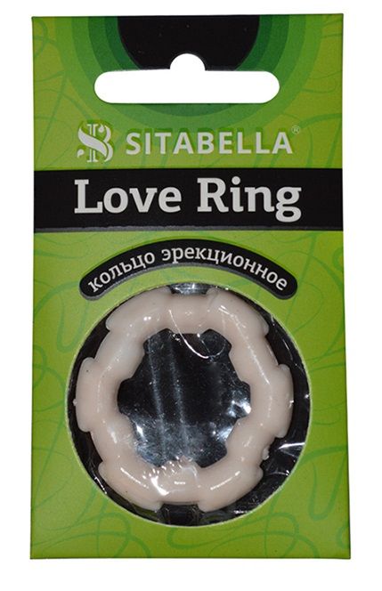 Фигурное эрекционное кольцо из киберкожи - Sitabella - в Обнинске купить с доставкой