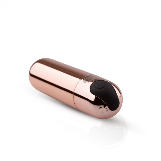 Золотистая вибропуля Rosy Gold Bullet Vibrator - 7,5 см. - EDC