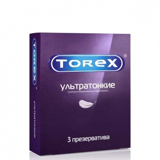 Презервативы Torex  Ультратонкие  - 3 шт. - Torex - купить с доставкой в Обнинске