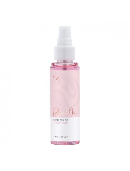 Гель для орального секса Sugar Rush с ароматом сладкой ваты - 60 мл. - CG - купить с доставкой в Обнинске