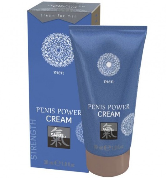 Возбуждающий крем для мужчин Penis Power Cream - 30 мл. - Shiatsu - купить с доставкой в Обнинске