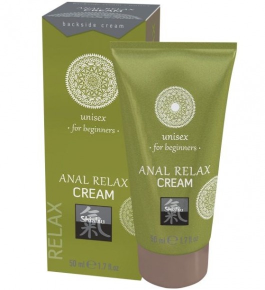 Анальный крем Anal Relax Cream - 50 мл. - Shiatsu - купить с доставкой в Обнинске