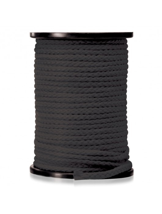 Черная веревка для связывания Bondage Rope - 60,9 м. - Pipedream - купить с доставкой в Обнинске
