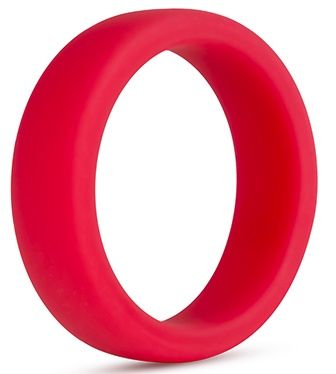 Красное эрекционное кольцо Silicone Go Pro Cock Ring - Blush Novelties - в Обнинске купить с доставкой