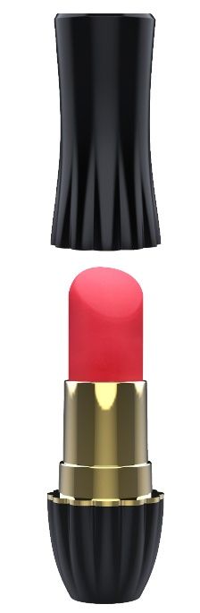 Клиторальный стимулятор-помада LIPSTICK - 9,3 см. - Dream Toys - купить с доставкой в Обнинске